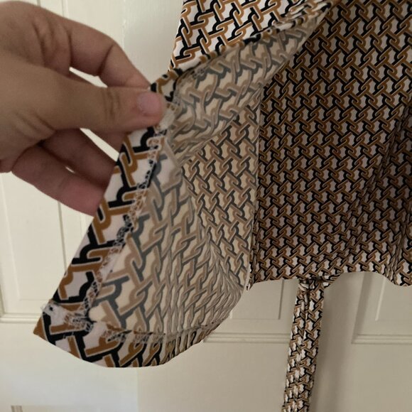 Julie Brown Wrap Dress - Picture 2 of 6